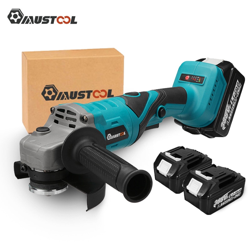 MUSTOOL 귯ø  ޱ ׶δ, 3  Ŀ ӽ, Ƭ ͸  , ŰŸ 18V ͸, 125mm M14